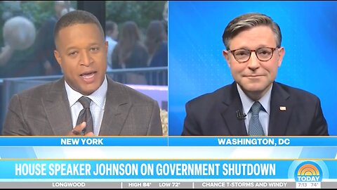 Mike Johnson SHUTS DOWN Host Over Dems Wanting Healthcare for Illegals 