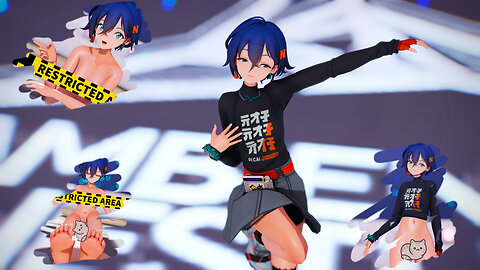 【MMD ZZZ 4K/60fps】《Belle (リン)》~《IVE (아이브) - ELEVEN》