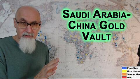 Saudi Arabia-China Gold Vault, End of Fiat Currency, World Financial Capital Moving Away From Europe