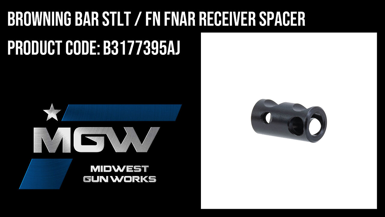 Browning BAR STLT / FN FNAR Receiver Spacer - B3177395AJ
