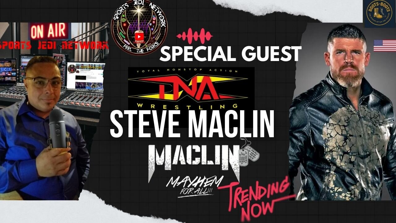 Steve Maclin Talks TNA Bound For Glory & NXT Invasion! | Exclusive Interview | Sports Jedi Network