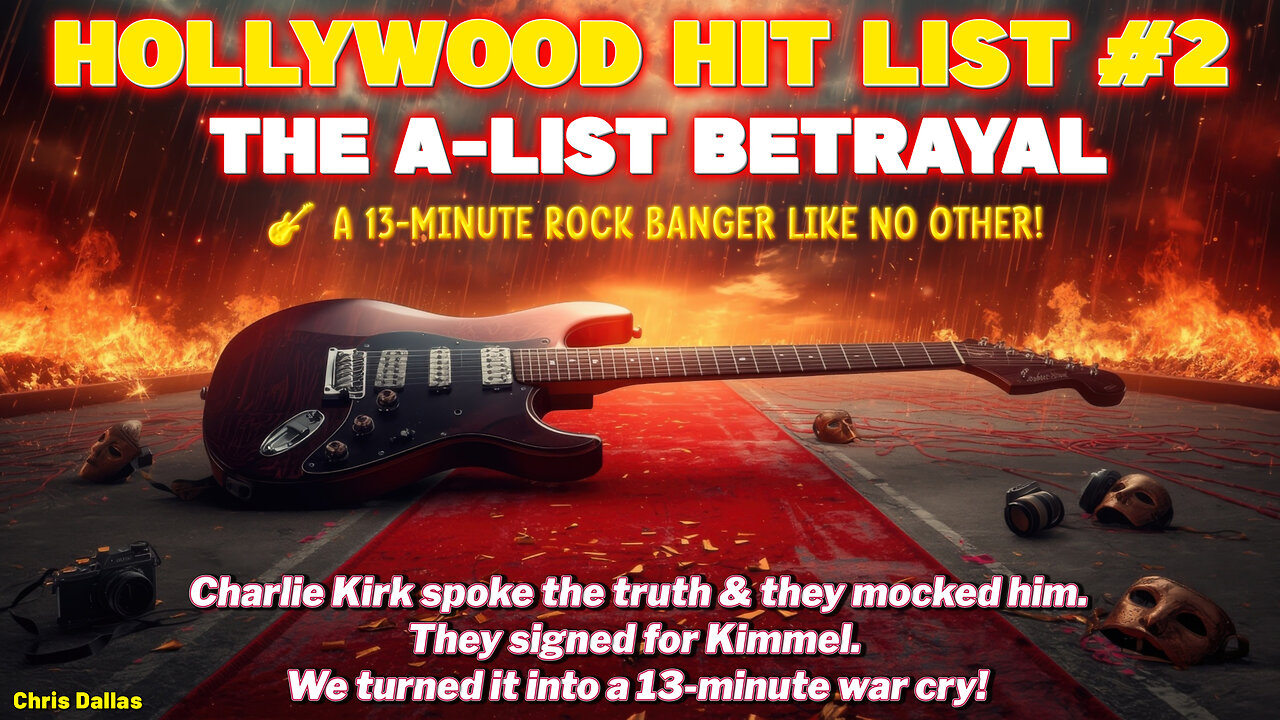 Hollywood Hit List #2: The A-List Betrayal – In Memory Of Charlie Kirk