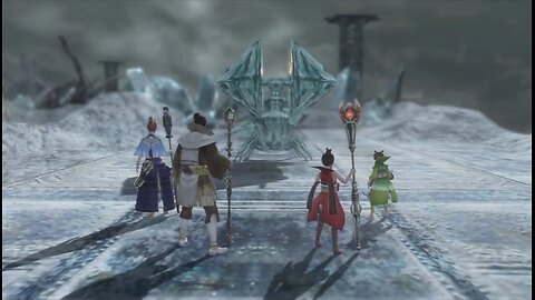 Lost Odyssey - Living Ice Boss Fight