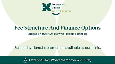 Affordable Dental Care in Wolverhampton – Flexible Fees & Finance Plans 💰