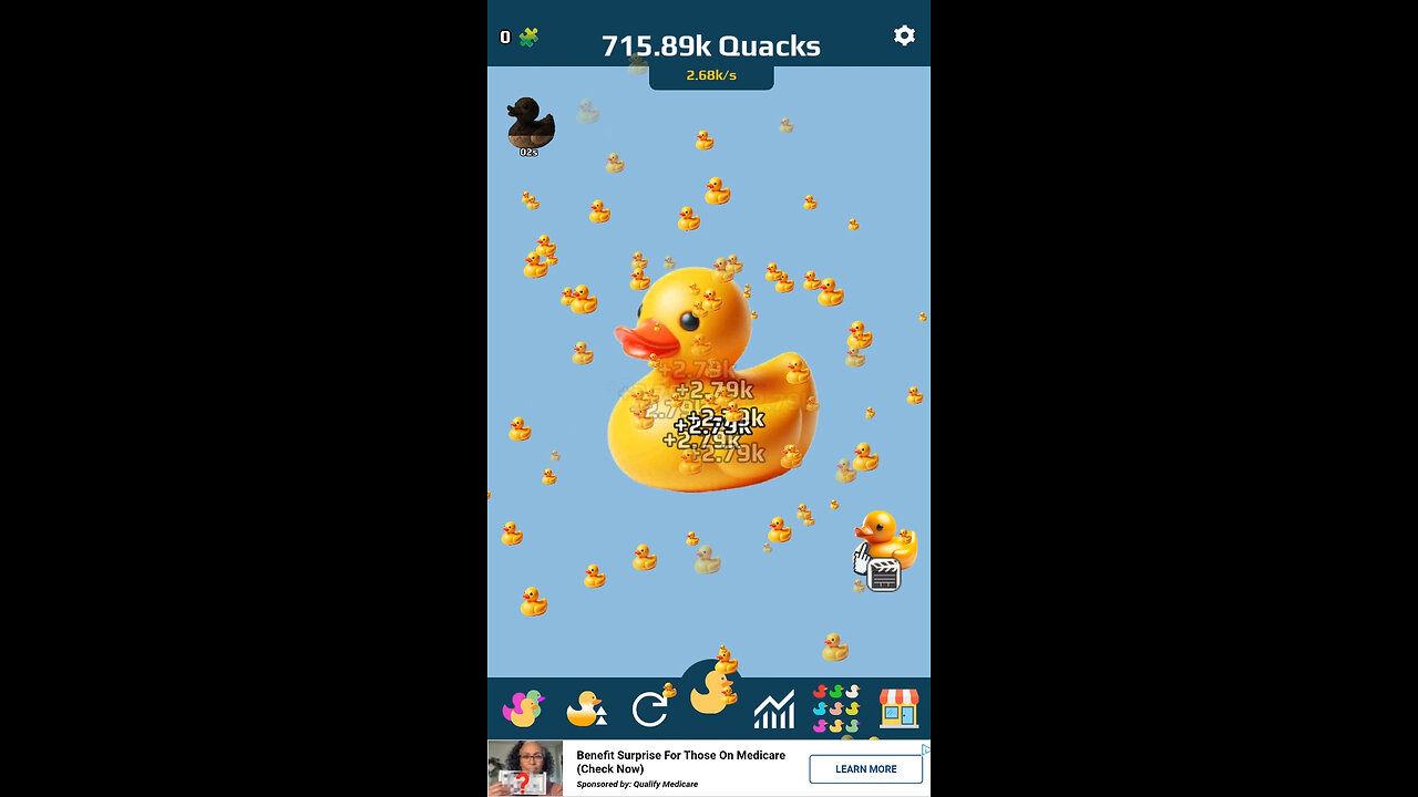 Ducky Clicker Idle Game - Android Gameplay [15+ Mins, 480p30fps]