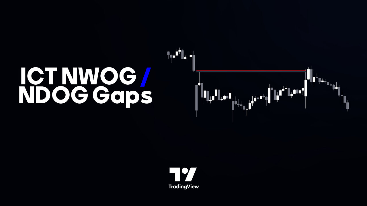 🔺ICT NWOG/NDOG Gaps indicator New Opening Gaps in tradingview [TradingFinder]💰