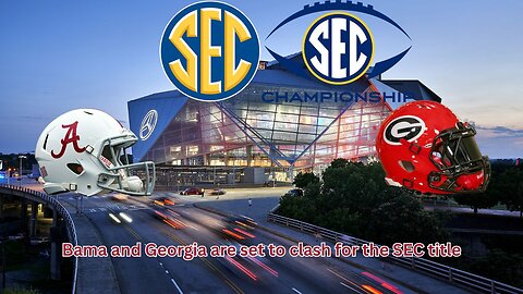 The SEC Championship sees Alabama and Georgia yet again