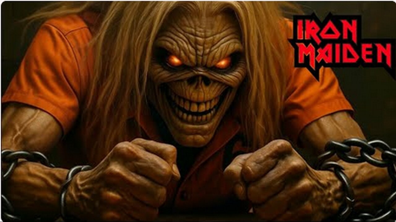 Iron Maiden The Prisoner ( Animated Video ) 🇬🇧