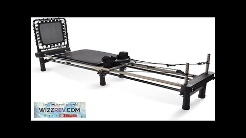 AeroPilates Reformer Home Workout Equipment Pilates Machine w/Resistance Review