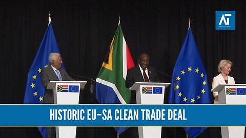 EU–South Africa Seal Historic Clean Trade Pact Ahead of G20 | Amaravati Today