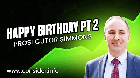 #76 Prosecutor Jason Simmons, Happy Birthday Simmons pt 2