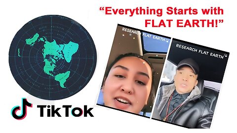 "Everything Starts With FLAT EARTH"