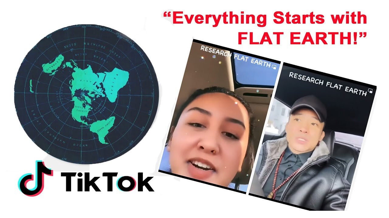 "Everything Starts With FLAT EARTH"