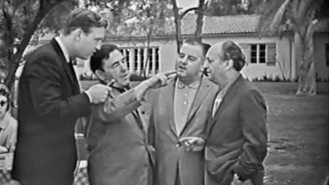 Three Stooges demonstrate how their slapstick comedy was done without special effects