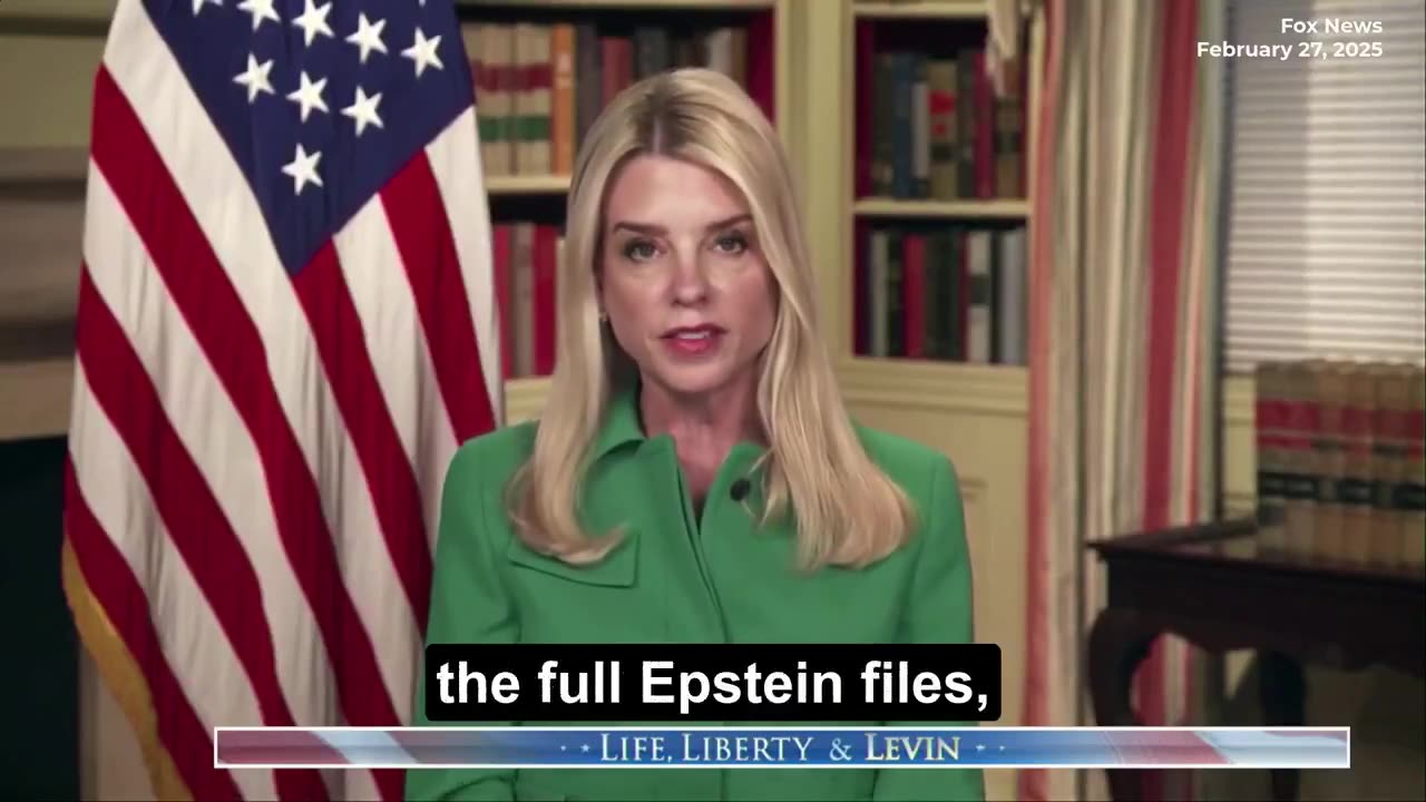 🚩PAM BONDI ON EPSTEIN: the latest 2/27/2025