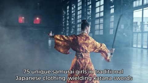 Samurai Anime Coloring Book for Teens and Adults