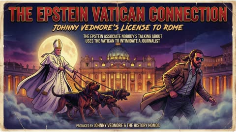 The Epstein Vatican Connection: Johnny Vedmore's License to Rome