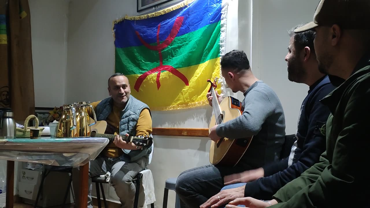 احتفال بالسنة الامازيغية الجديدة 2976 جمعية ماسينيسا طنجة وصلة غنائية نشين إفشاحن