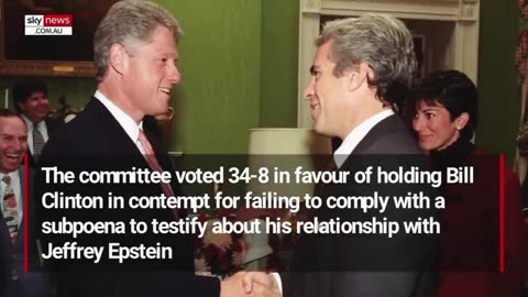 Bill and Hillary Clinton Held in Contempt of Congress After Skipping Epstein Deposition