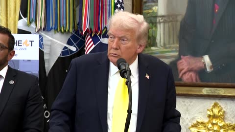 Trump says the US military won't be needed to disarm Hamas