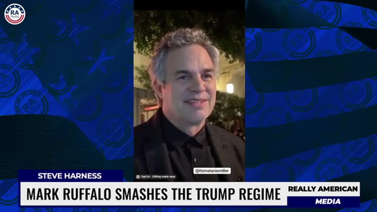 Mark Ruffalo slams third world trump regime