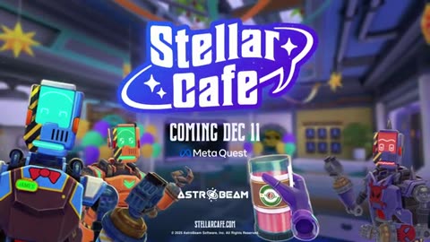 Stellar Cafe - Official Release Date Trailer | Upload VR Showcase Winter 2025