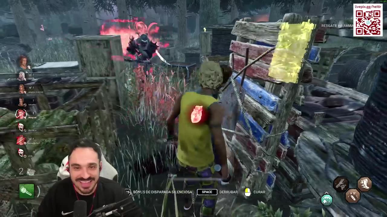 live do tobias com um ex mascarado apresentando