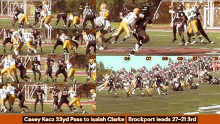 Prototype 290: Buffalo State's Casey Kacz 33yd pass to Isaiah Clarke vs Brockport