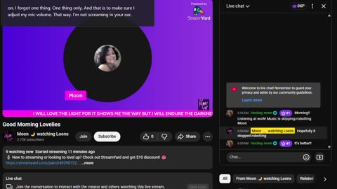 Good Morning Lovelies PT 1