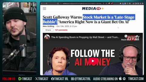 Stock Market CRASH Incoming, AI Companies PROP Each Other Up In MASSIVE Bubble | Tim Pool