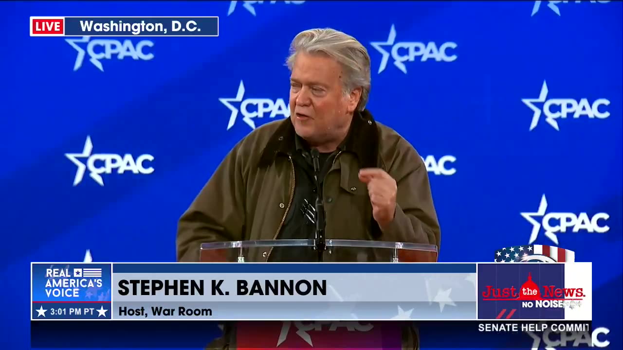 BANNON SAYS YOU'RE UNSTOPPABLE