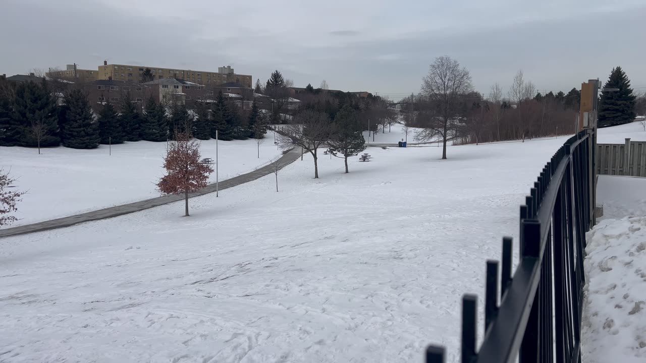 Calm before the 10-15 cm snow dump later this afternoon