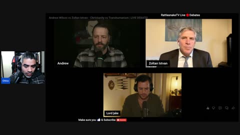 Andrew Wilson (Christianity) vs Zoltan Istvan (Transhumanism)
