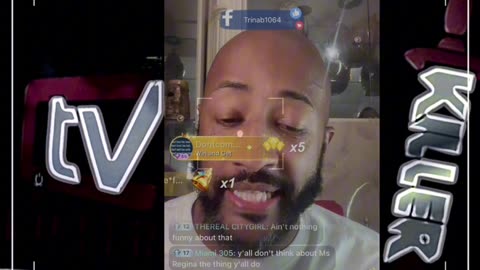 Trina B gets banned for saying he's ready to put bullets in Tomikay and her kids.