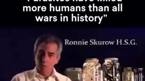 Parasites have killed more humans than all wars in history 💣