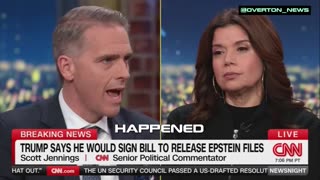 Scott Jennings just shattered the narrative that President Trump is calling the entire Epstein