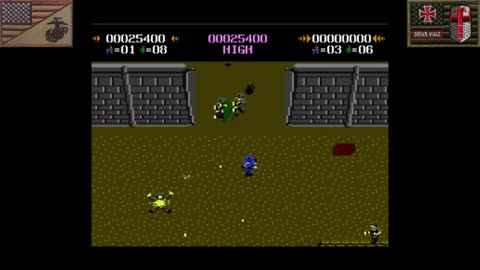 Commando (Atari 7800 - 1989)