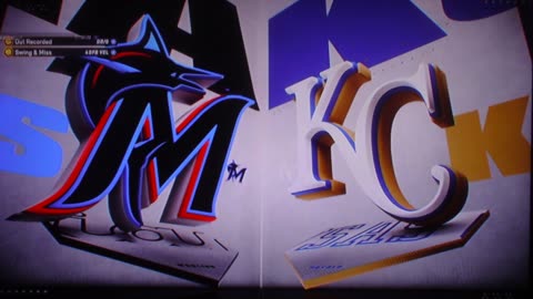 MLB The Show: Kansas City Royals vs Miami Marlins (S22 G60) 