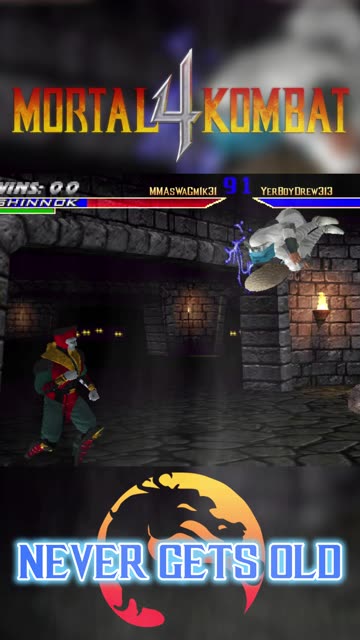 ⚡️🐉NEVER GETS OLD || MORTAL KOMBAT IV (ARCADE)🍕🎮 #Gameplay #MortalKombat #RetroGaming #Gaming