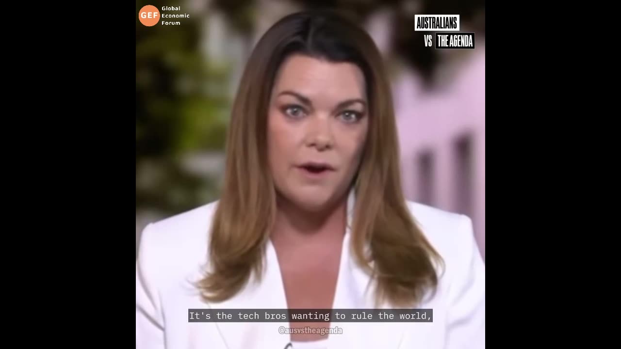 🚨⚡️Greens Senator Sarah Hanson-Young states it's going to create "trolls" and "liars free-fall".