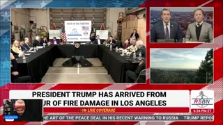 OMG... Trump Directly Confronts Gavin Newsom In California About Suspicious Fires!!!