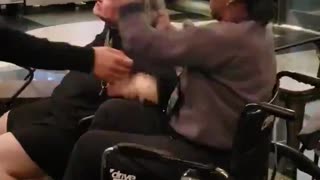 Multiracial Wheelchair Warfare In Clown Wurld