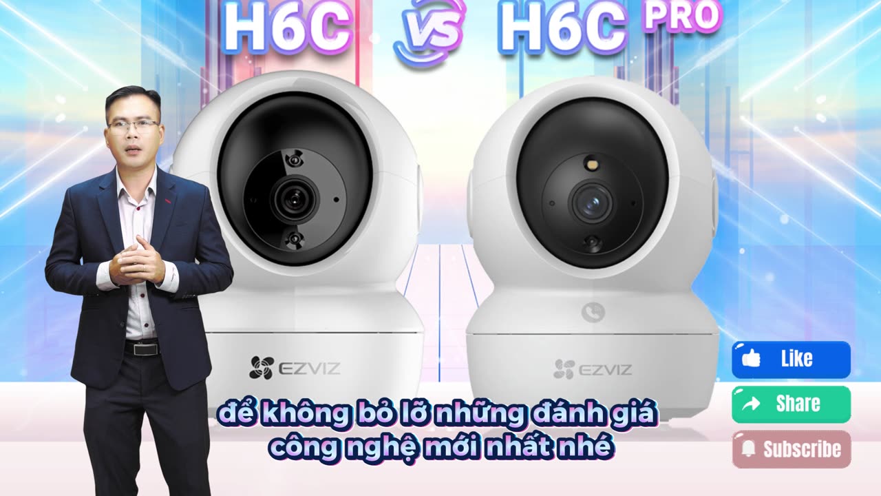 Camera EZVIZ C6N&H6C Pro Nét đi vào lòng người