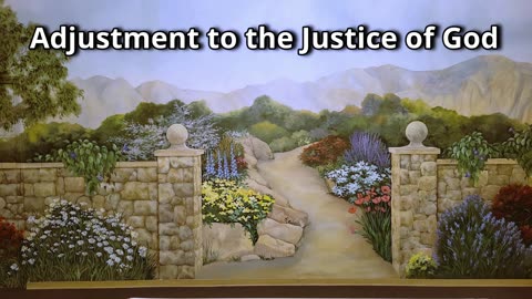 Adjustment to the Justice of God