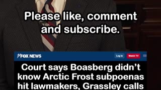 Court Claims Boasberg Didn't Know His Orders Targeted Congress