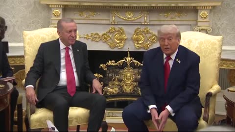 POTUS meets with President Erdogan of Turkey in Oval Office