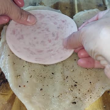 Super Easy Cordon Bleu #food #recipe #short