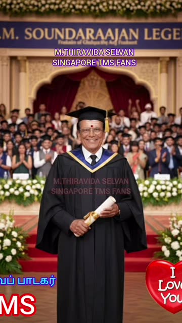 TMS LEGEND M.THIRAVIDA SELVAN SINGAPORE TMS FANS 2026