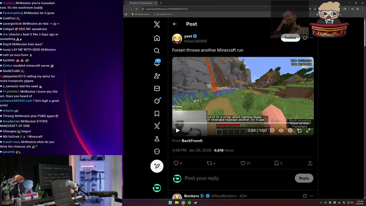 [Mirror] Destiny YouTube Stream