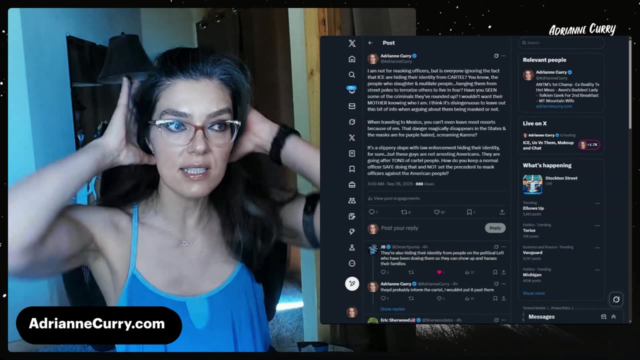 ICE, Us Vs Them, Makeup and Chat